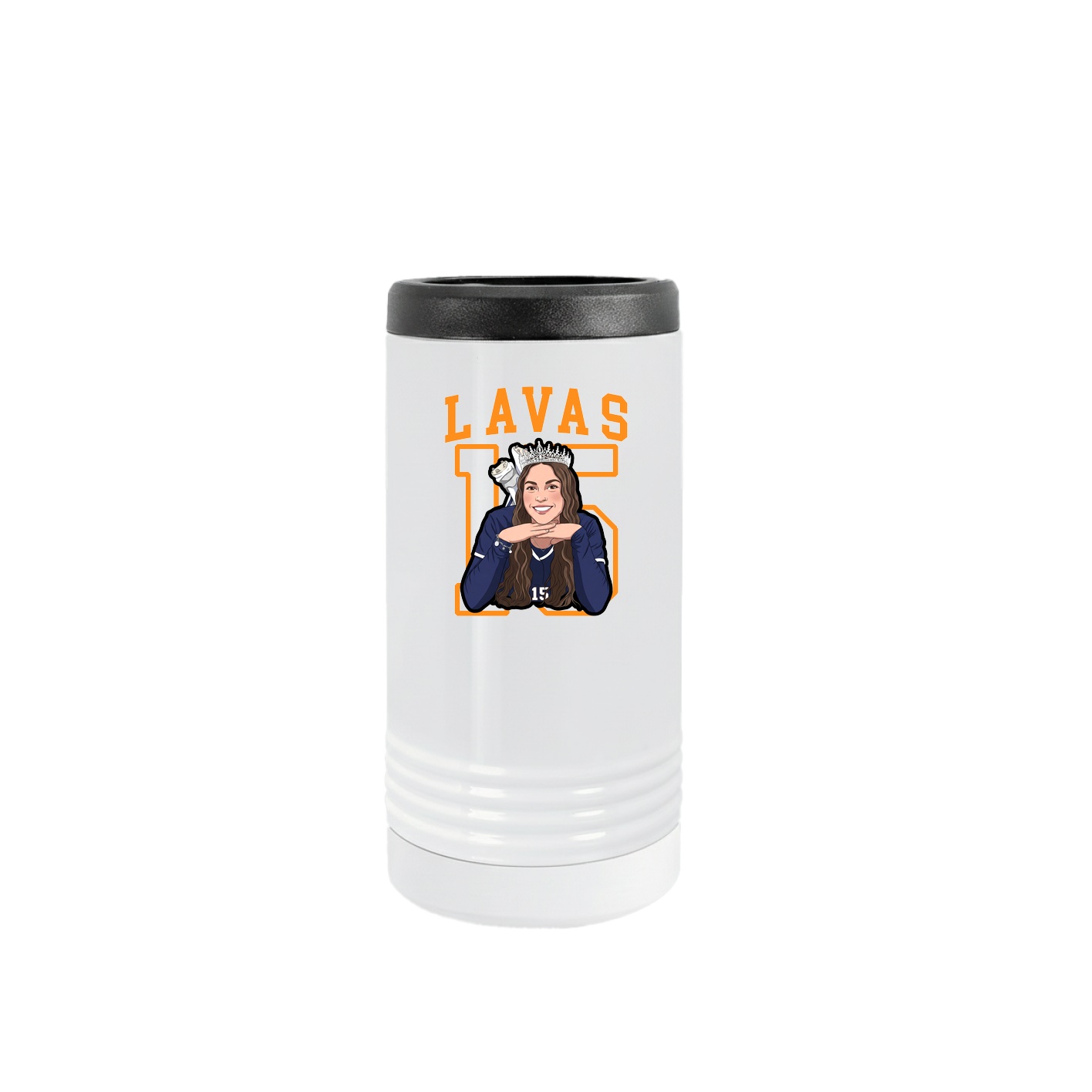 Slim Beverage Holder — Shirsey in White