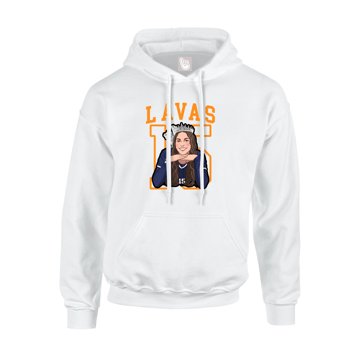 Youth Hoodie — Shirsey in White
