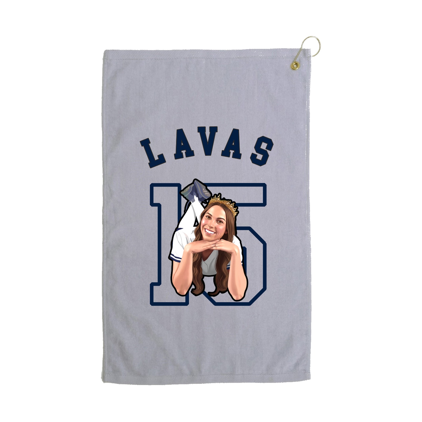 Golf Towel — Shirsey Arch in Grey