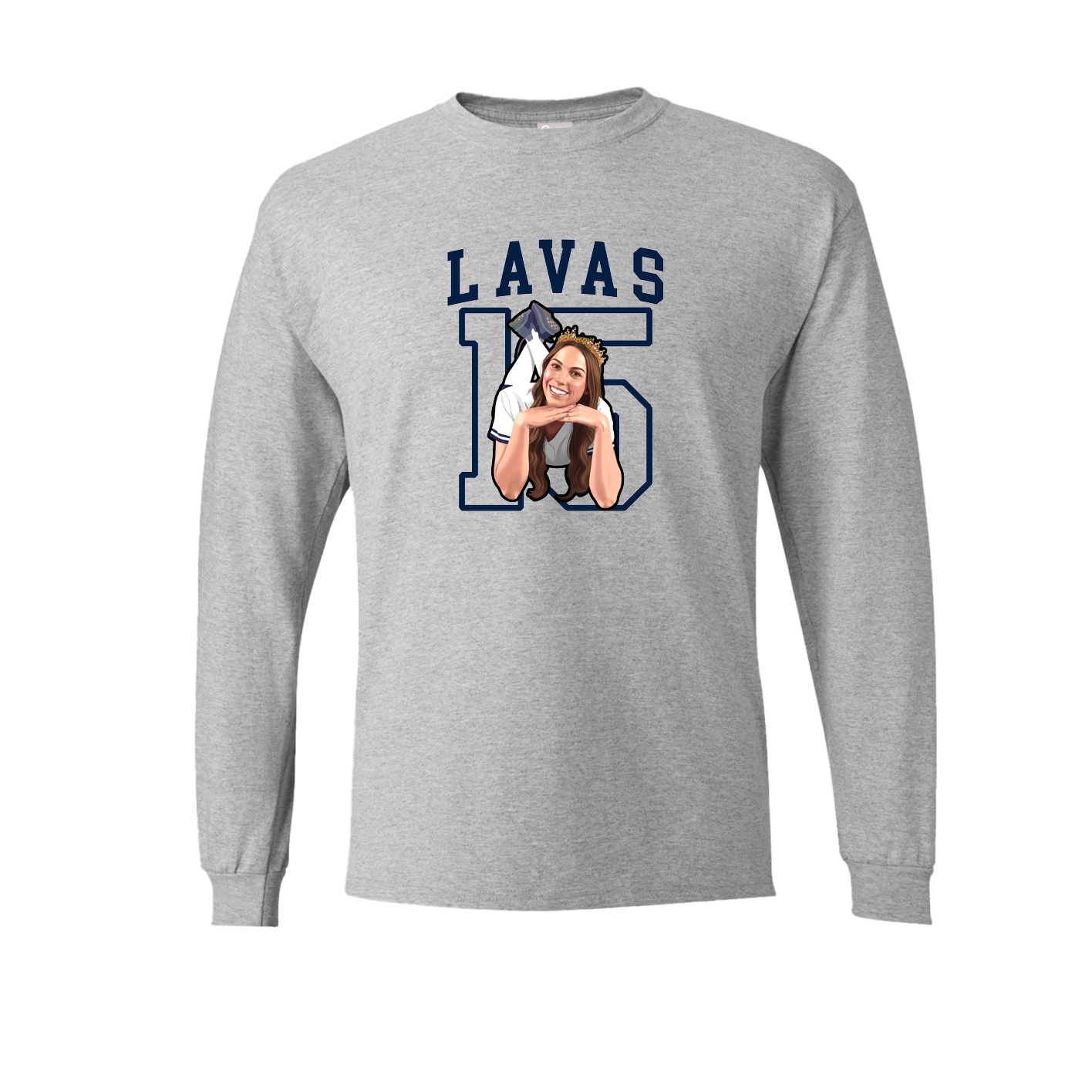 Long Sleeve Tee — Shirsey in Grey