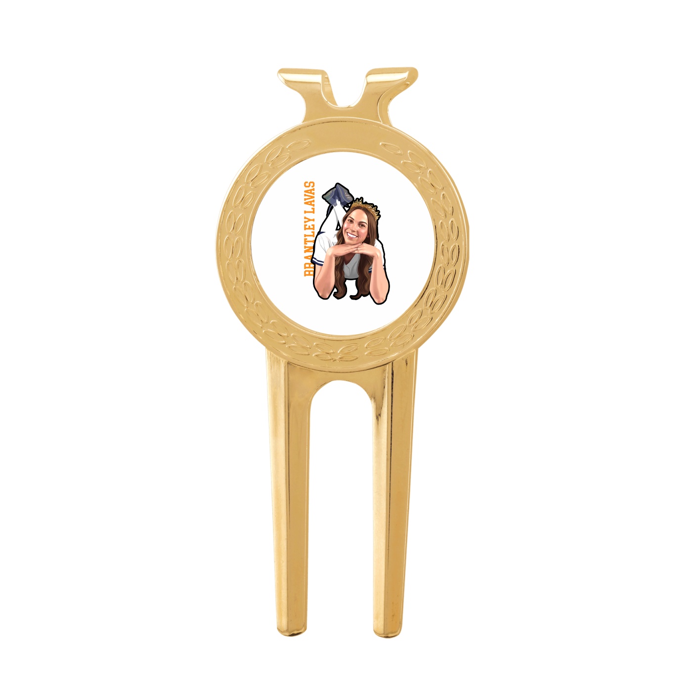 Divot Tool with Ball Marker — Name Vertical in Classic