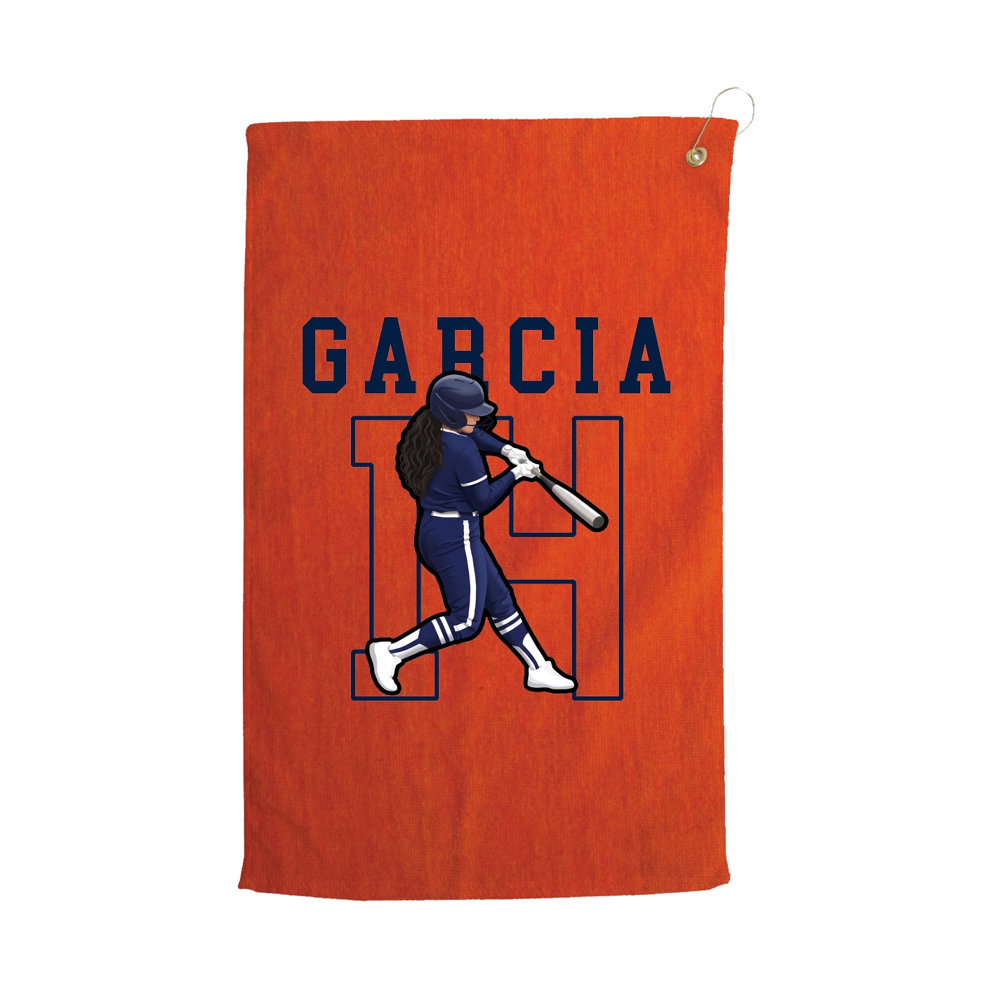 Golf Towel — Shirsey in Orange