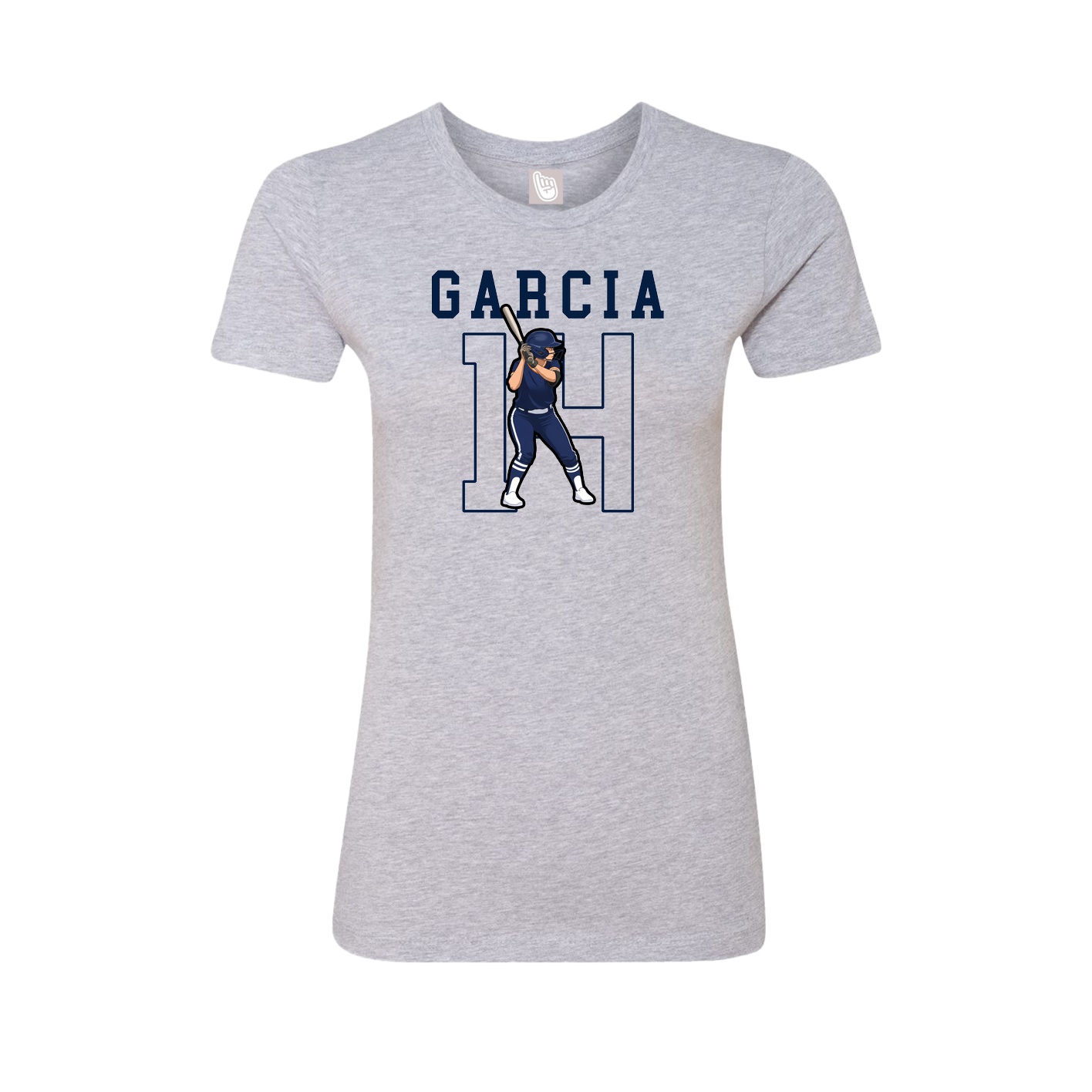 Fitted Women's Tee — Shirsey in Grey