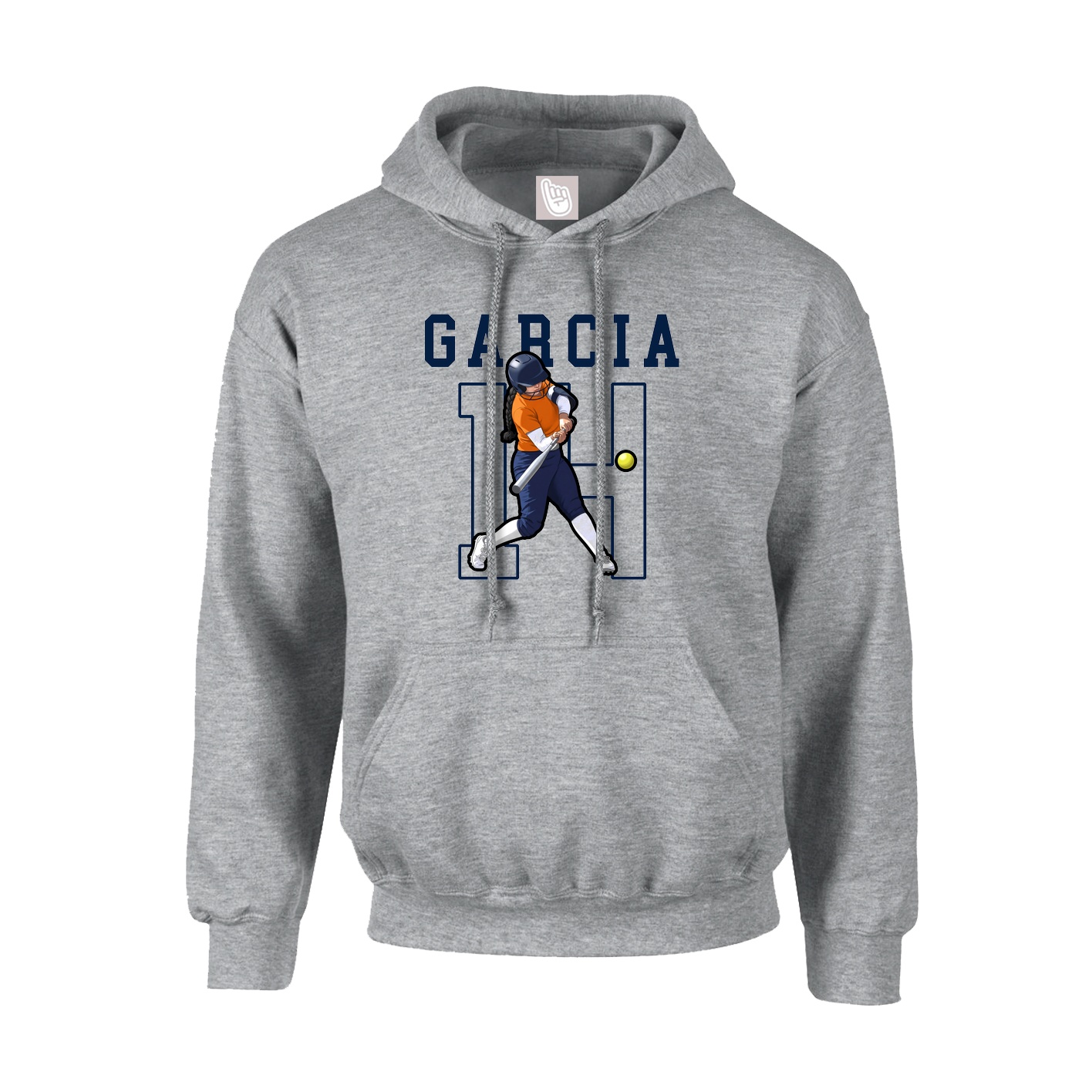 Hoodie — Shirsey in Grey