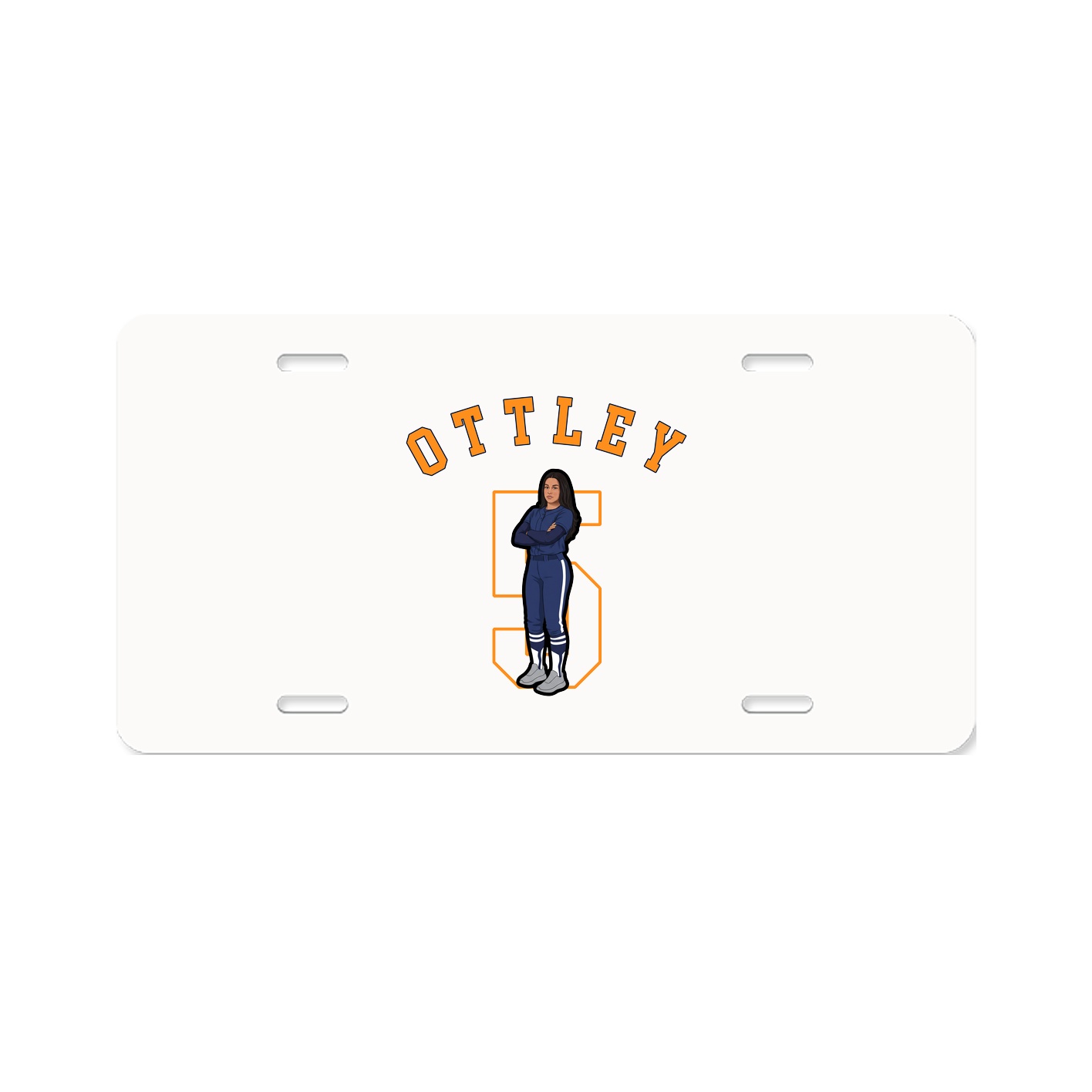 License Plate — Shirsey Arch in Classic