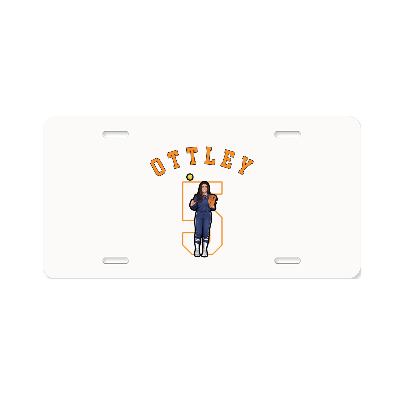 License Plate — Shirsey Arch in Classic