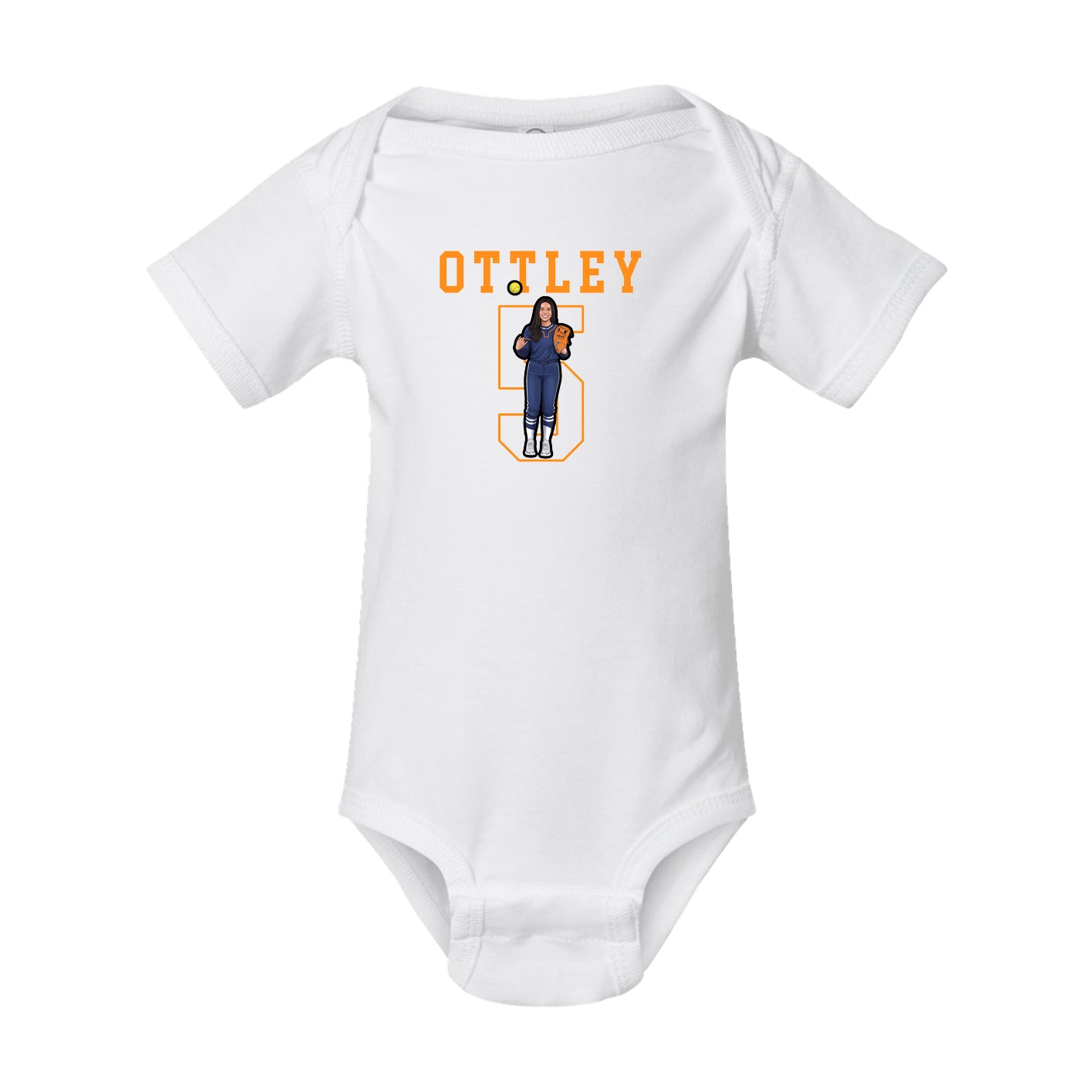 Baby Onesie — Shirsey in White
