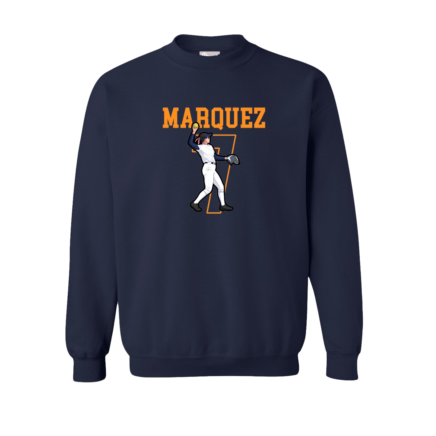 Fleece Crew — Shirsey in Navy