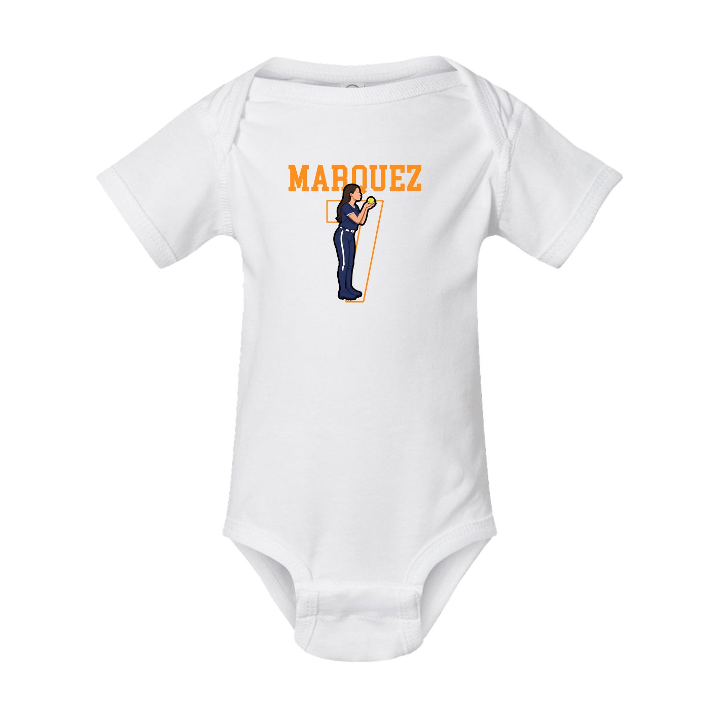 Baby Onesie — Shirsey in White