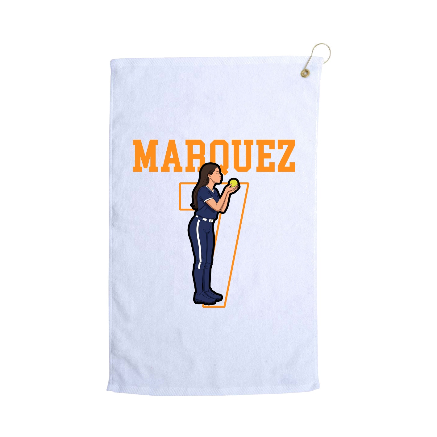 Golf Towel — Shirsey in White
