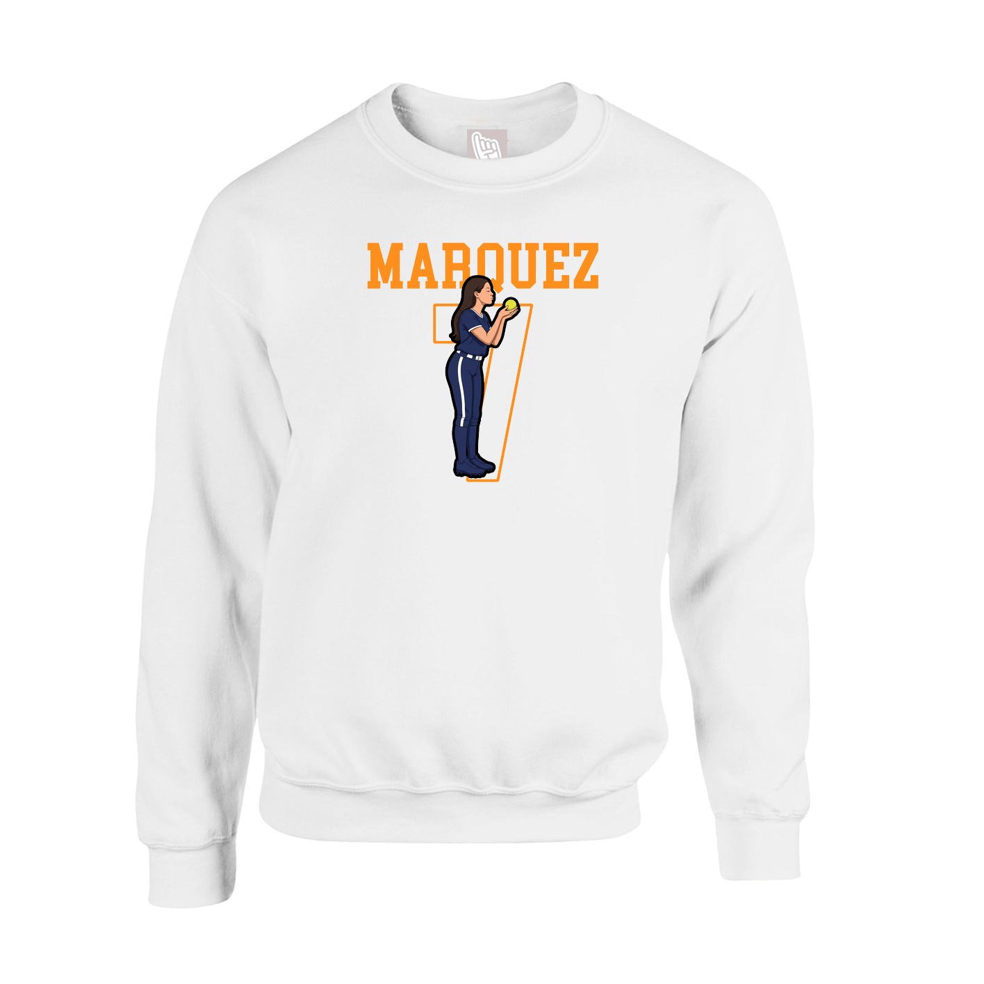 Fleece Crew — Shirsey in White