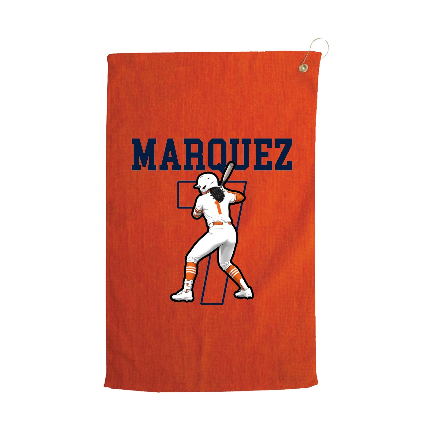 Golf Towel — Shirsey in Orange
