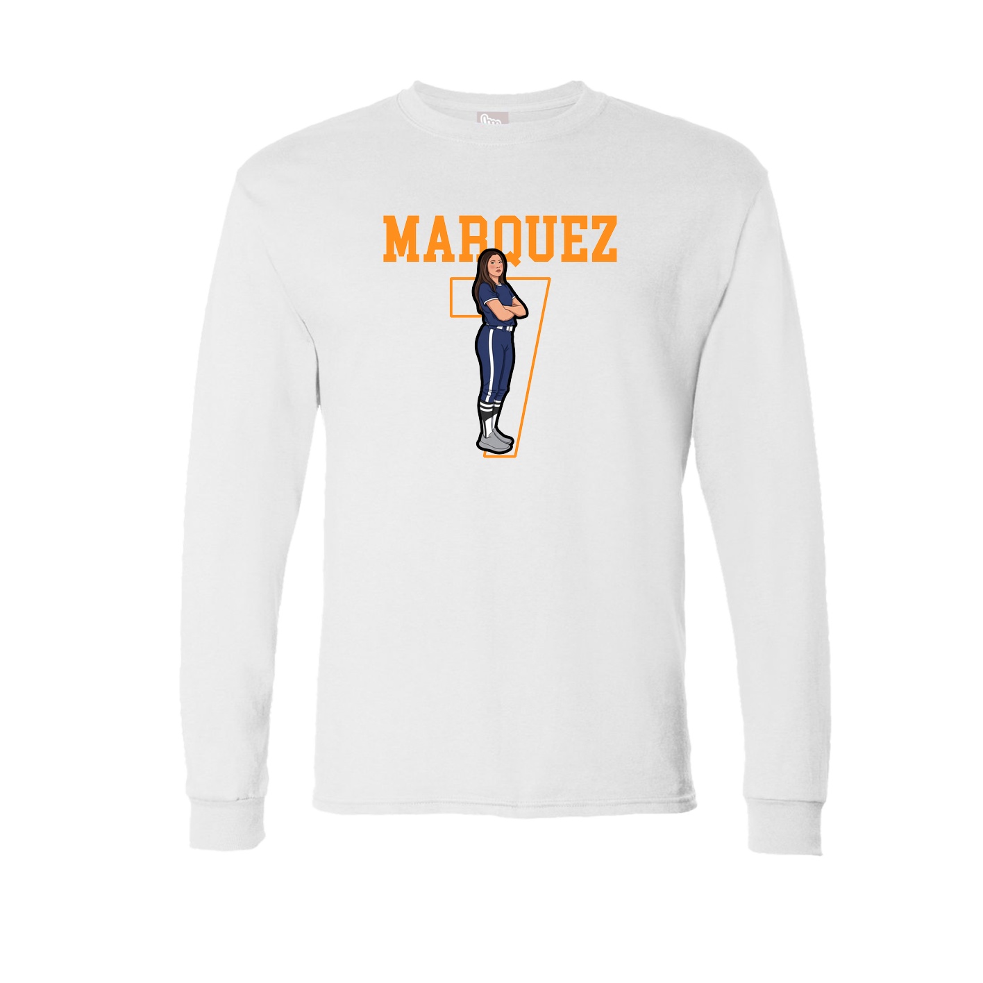 Long Sleeve Tee — Shirsey in White