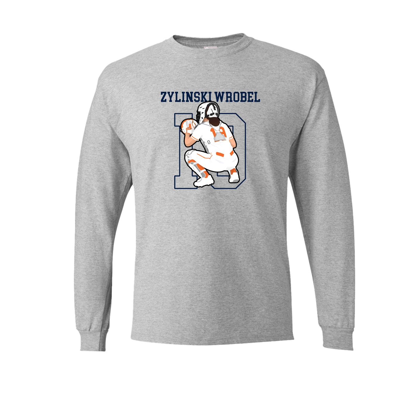 Long Sleeve Tee — Shirsey in Grey