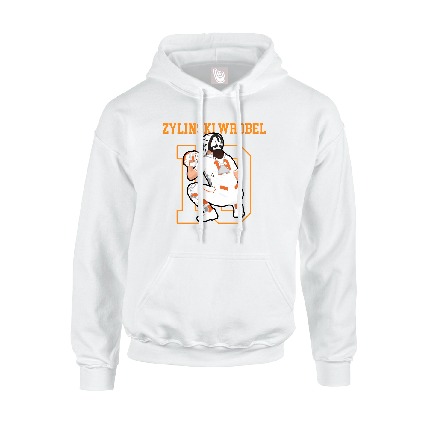 Youth Hoodie — Shirsey in White