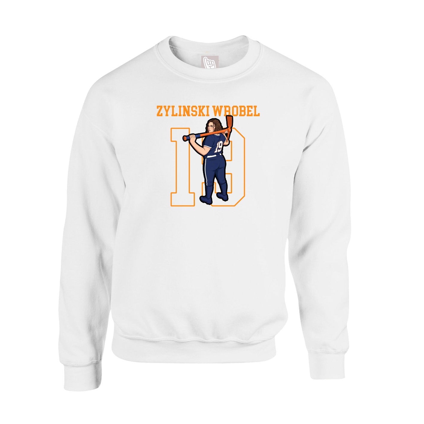 Fleece Crew — Shirsey in White
