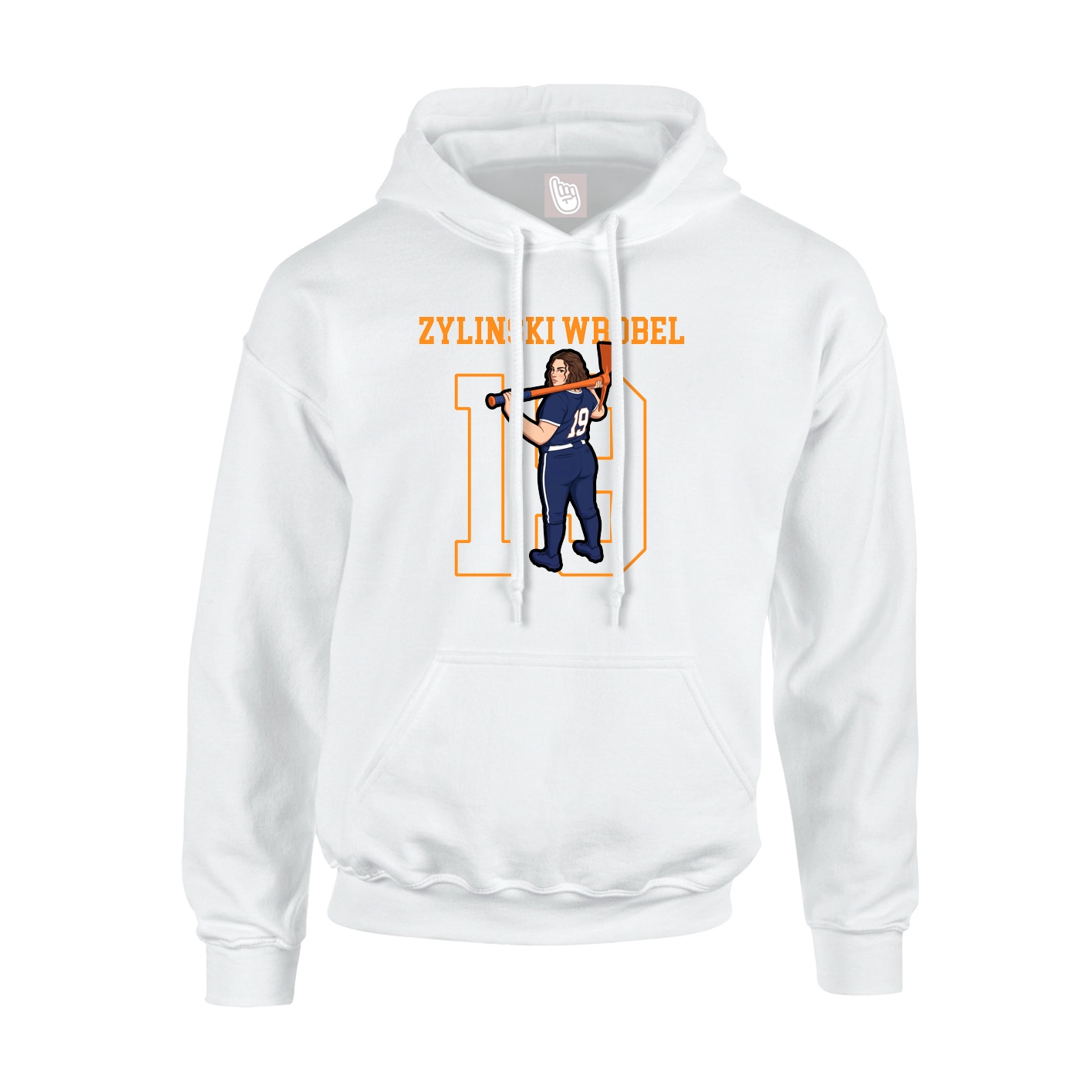 Youth Hoodie — Shirsey in White