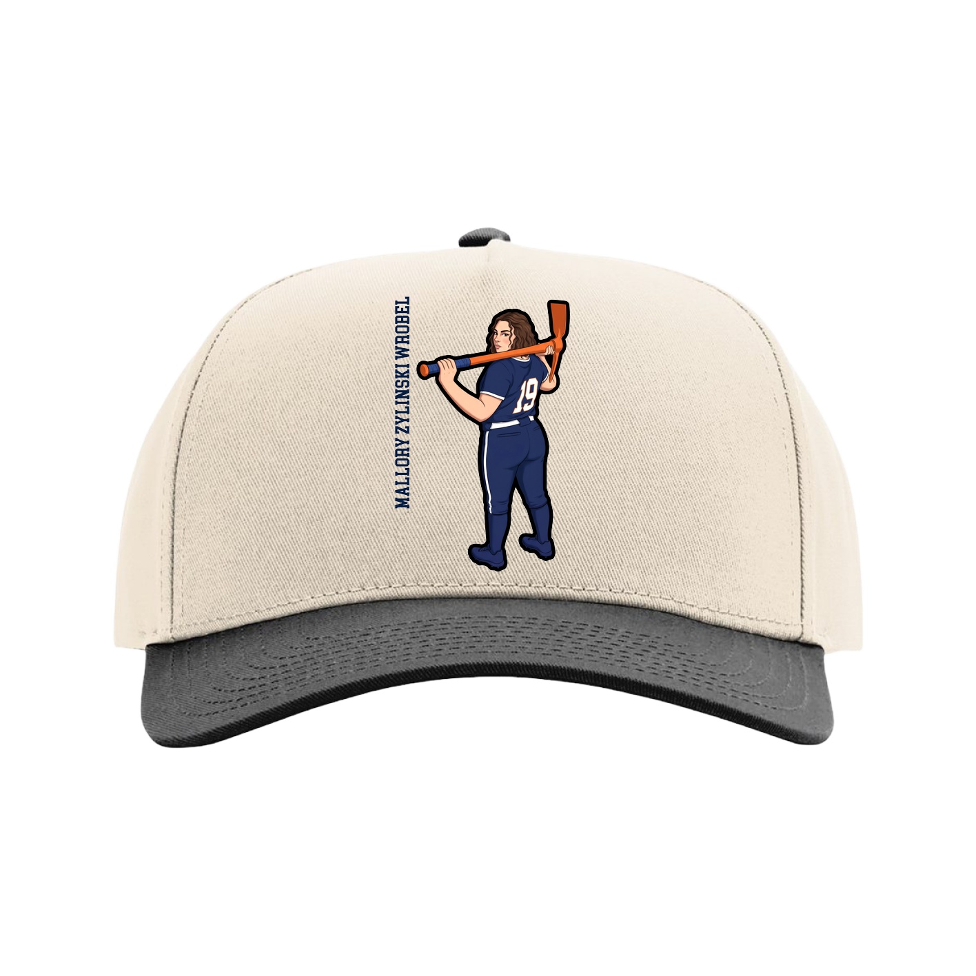 Full Fabric Five-Panel Champ Cap