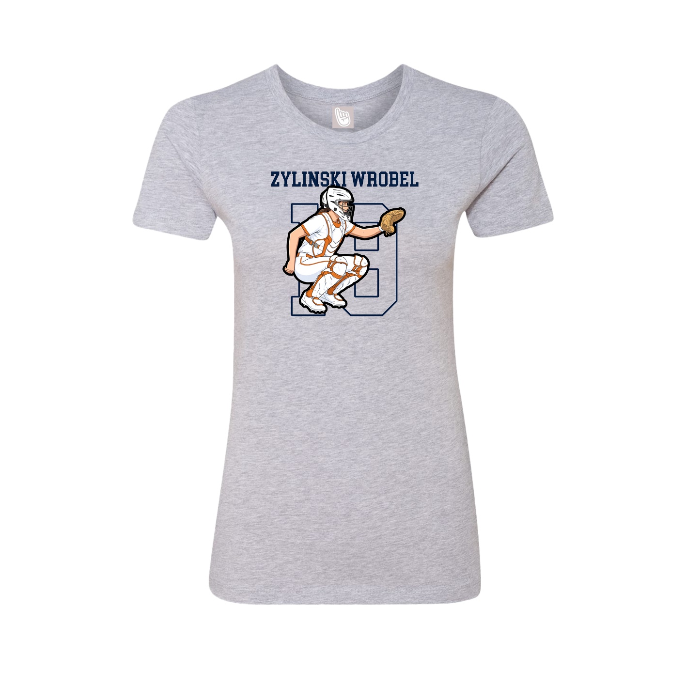 Fitted Women's Tee — Shirsey in Grey
