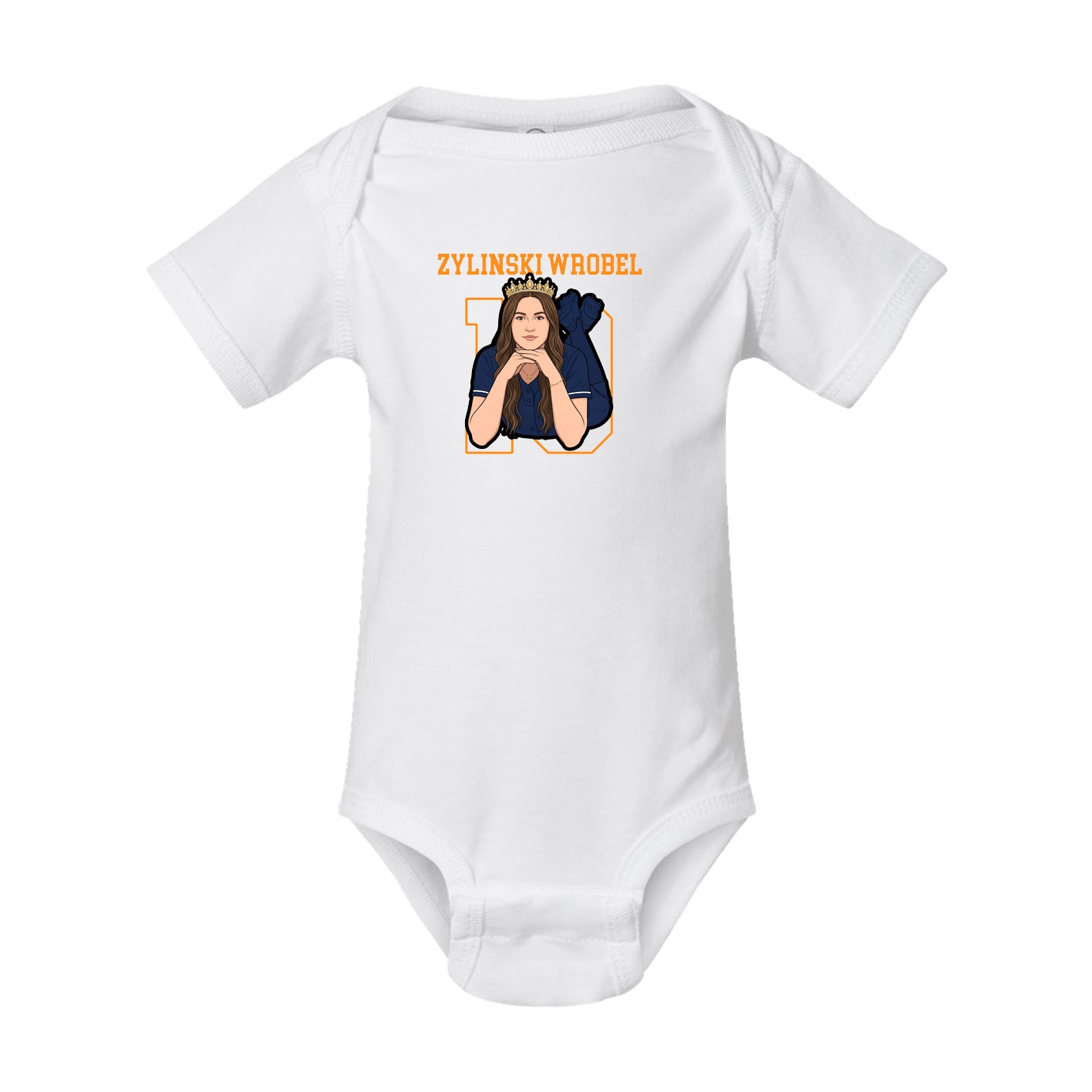 Baby Onesie — Shirsey in White