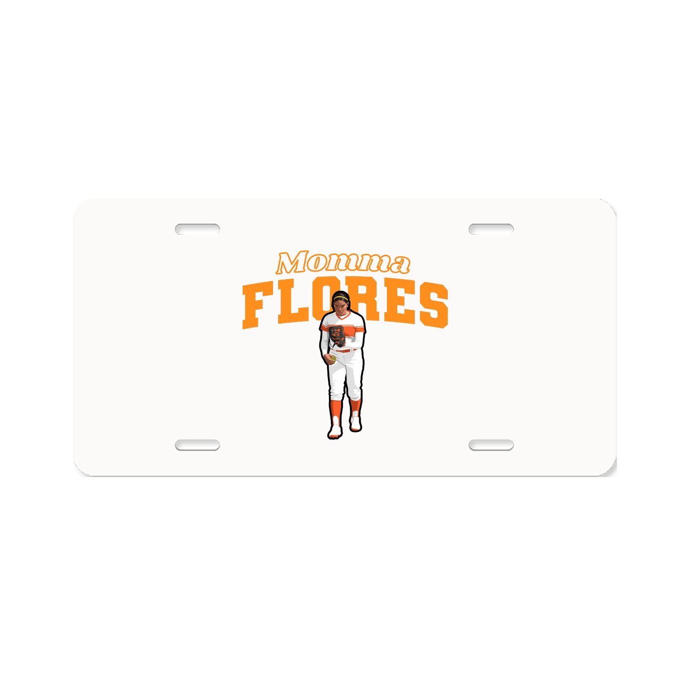 License Plate — Mothers Day Block in Classic