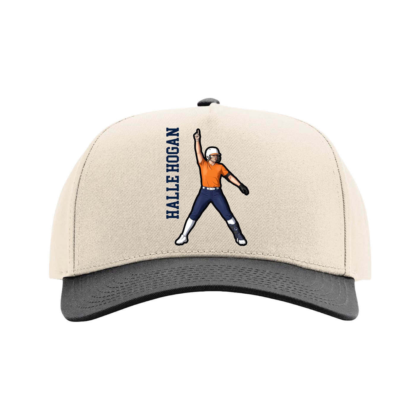 Full Fabric Five-Panel Champ Cap