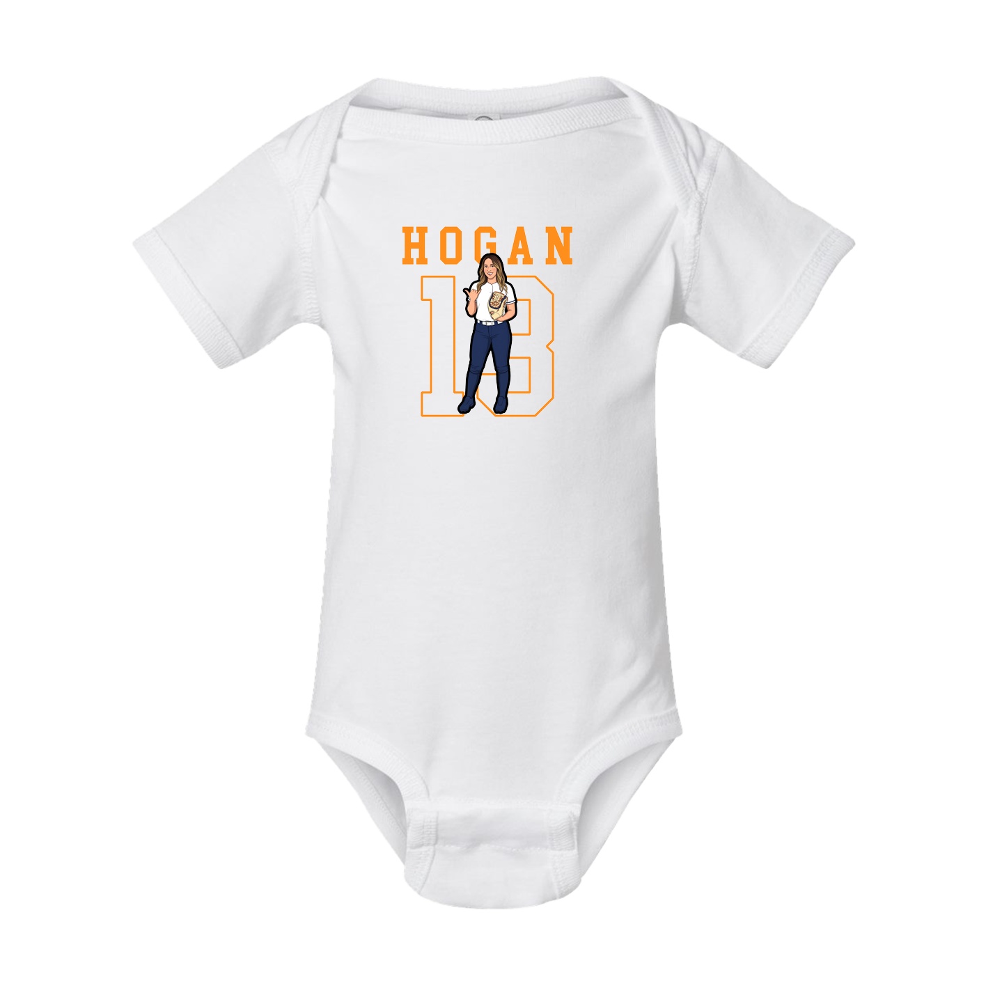 Baby Onesie — Shirsey in White