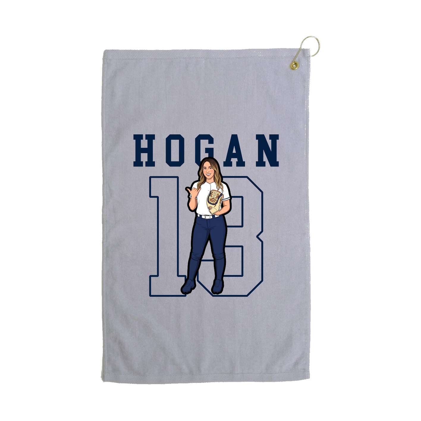 Golf Towel — Shirsey in Grey