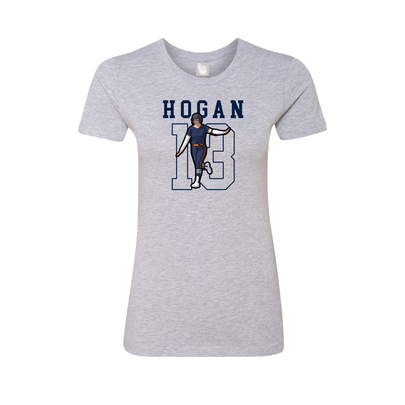 Fitted Women's Tee — Shirsey in Grey
