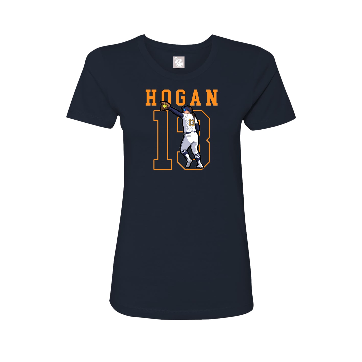 Fitted Women's Tee — Shirsey in Navy