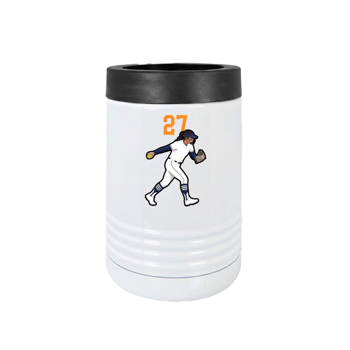 Beverage Holder — Number Top in White