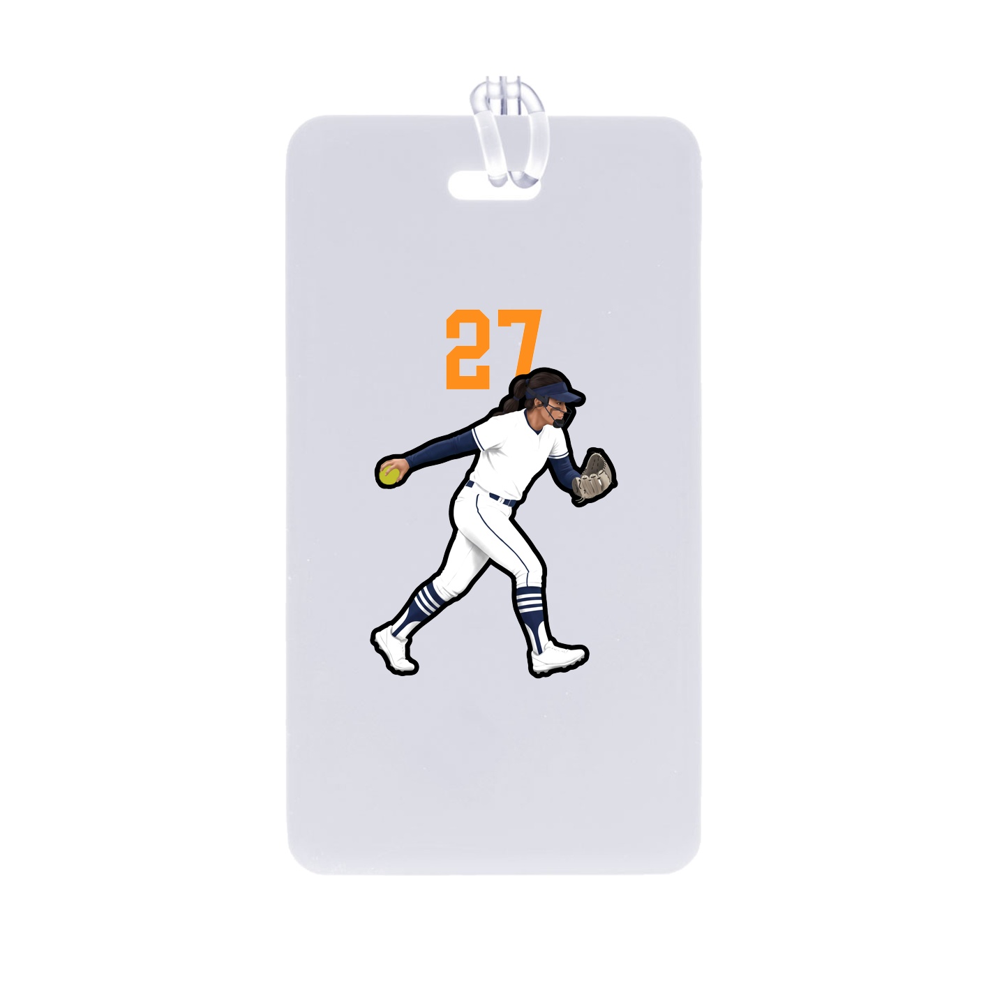 Bag Tag — Number Top in Classic