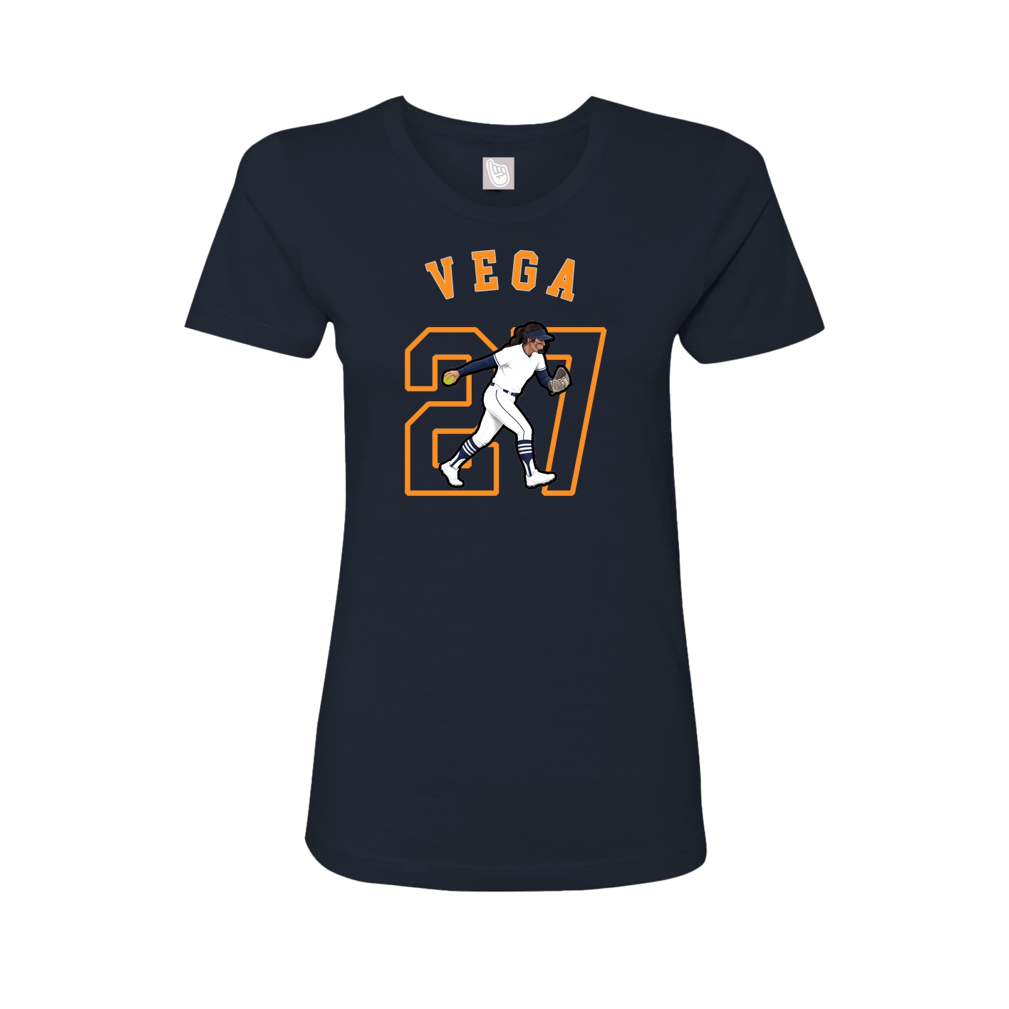 Womens Tee — Shirsey Arch in Navy