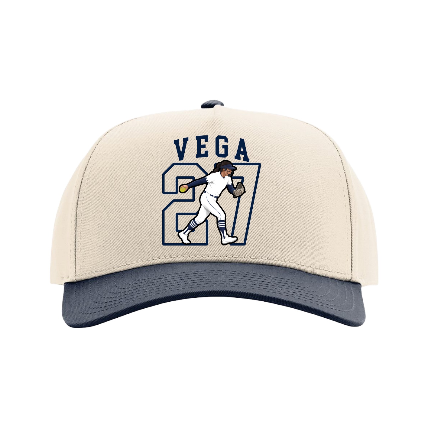 Full Fabric Five-Panel Champ Cap