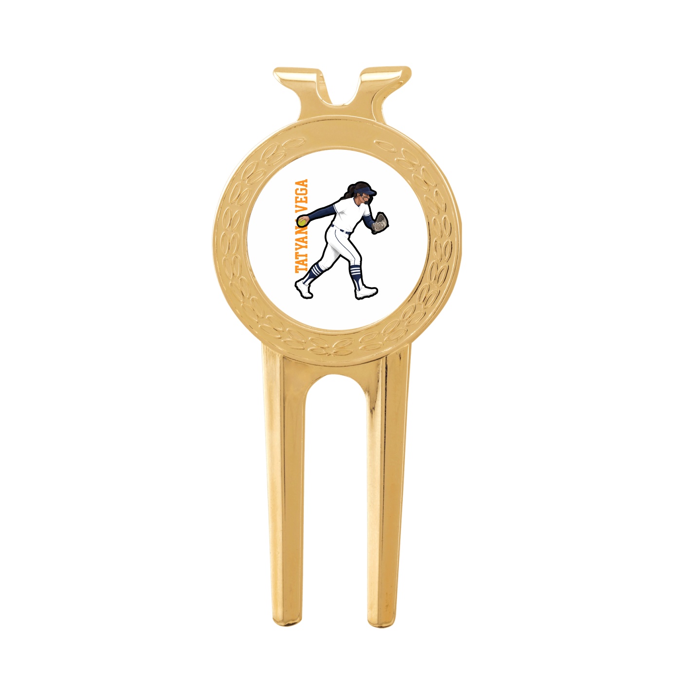 Divot Tool with Ball Marker — Name Vertical in Classic