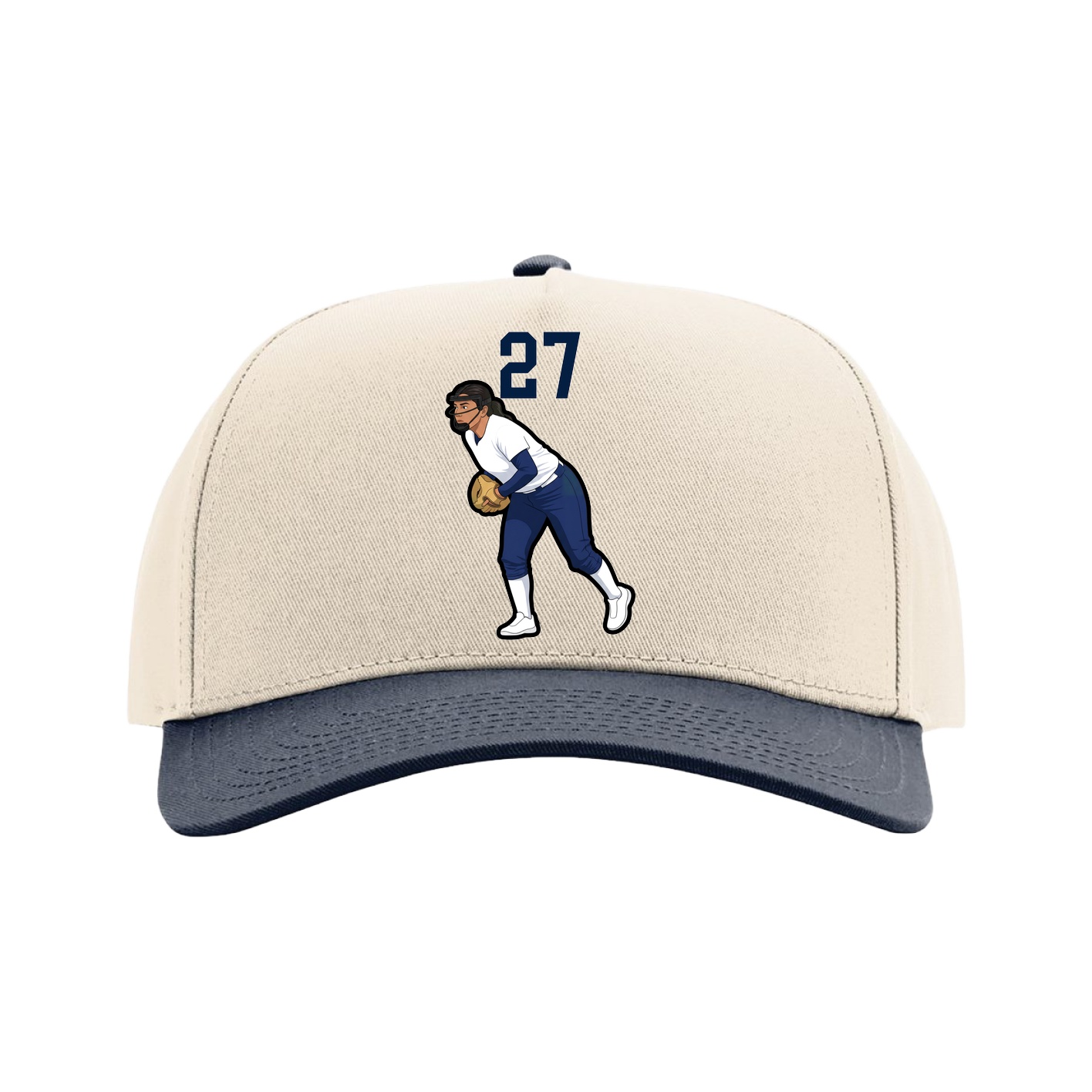 Full Fabric Five-Panel Champ Cap