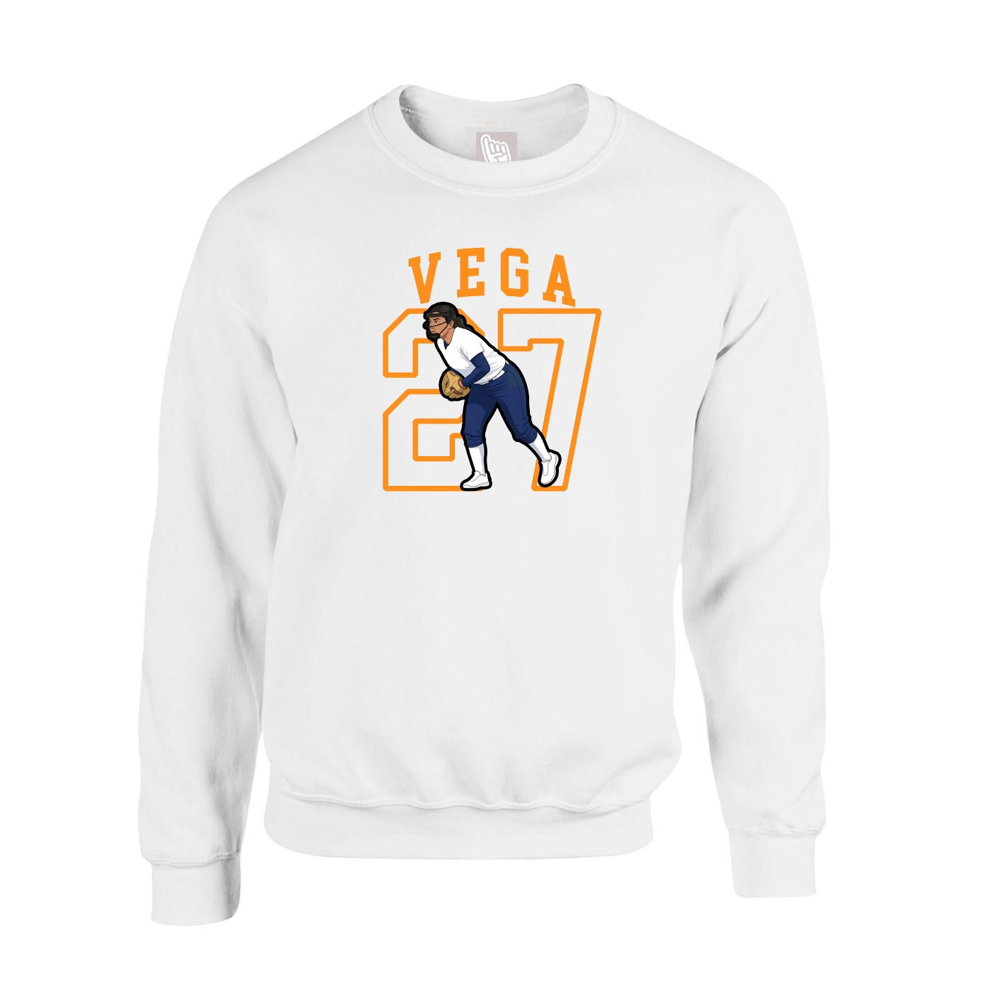 Fleece Crew — Shirsey in White