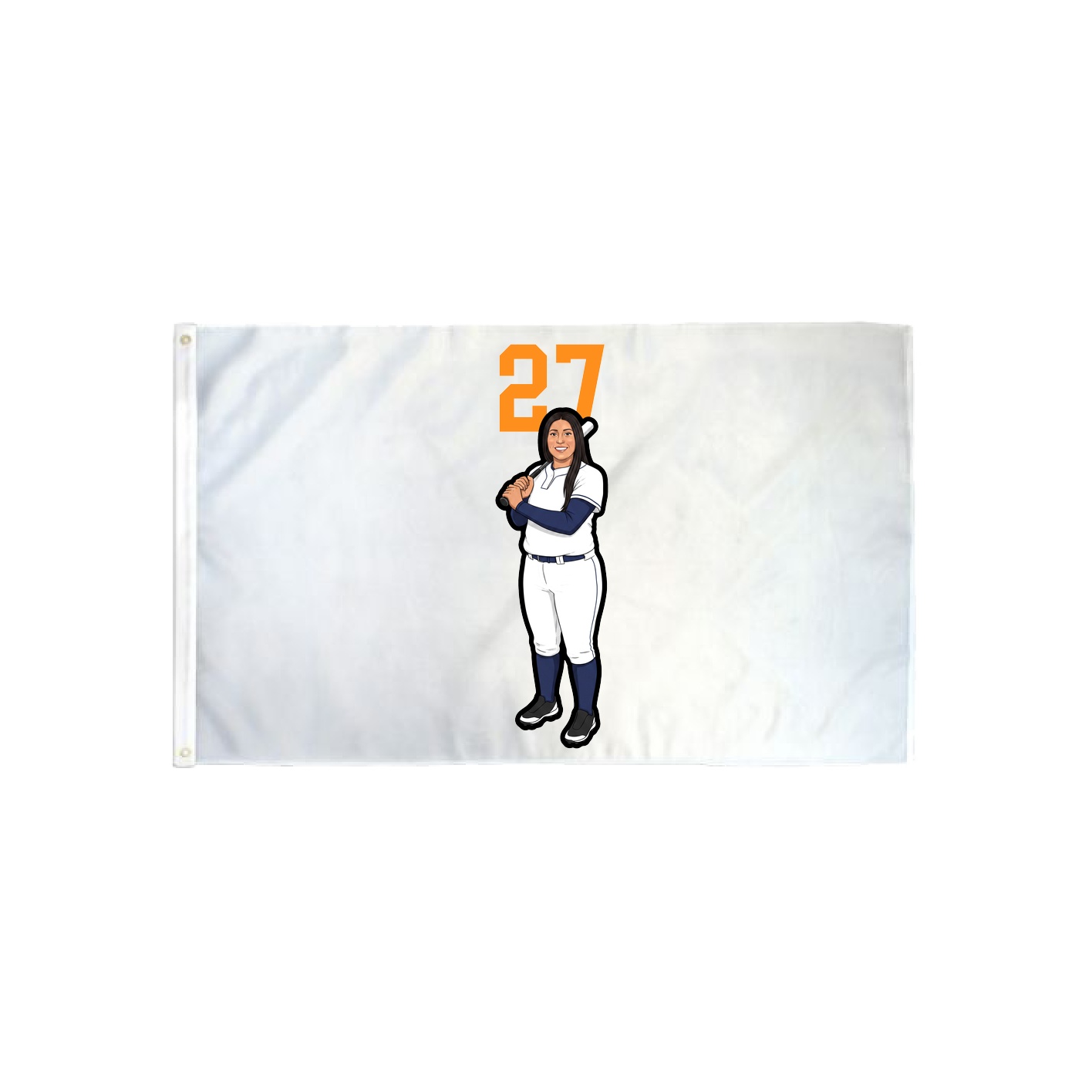 3x5 Flag — Number Top in Classic