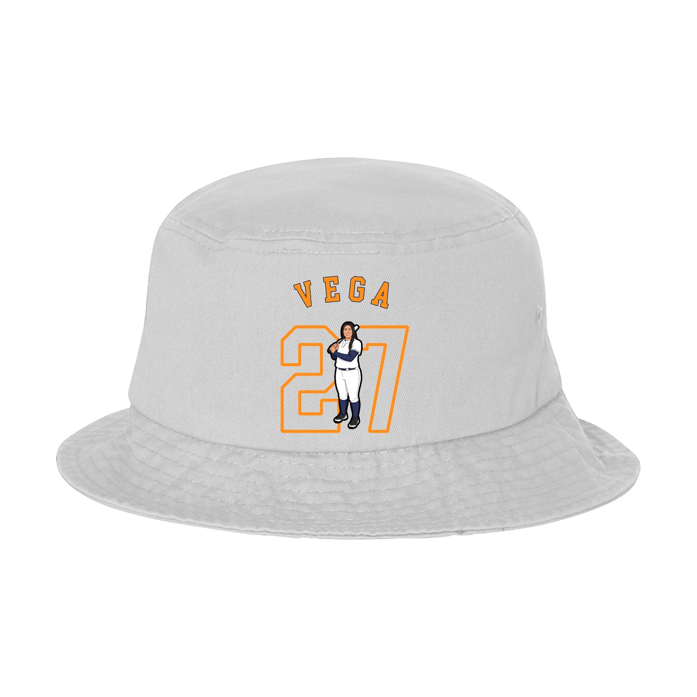 Bucket Cap — Shirsey Arch in White