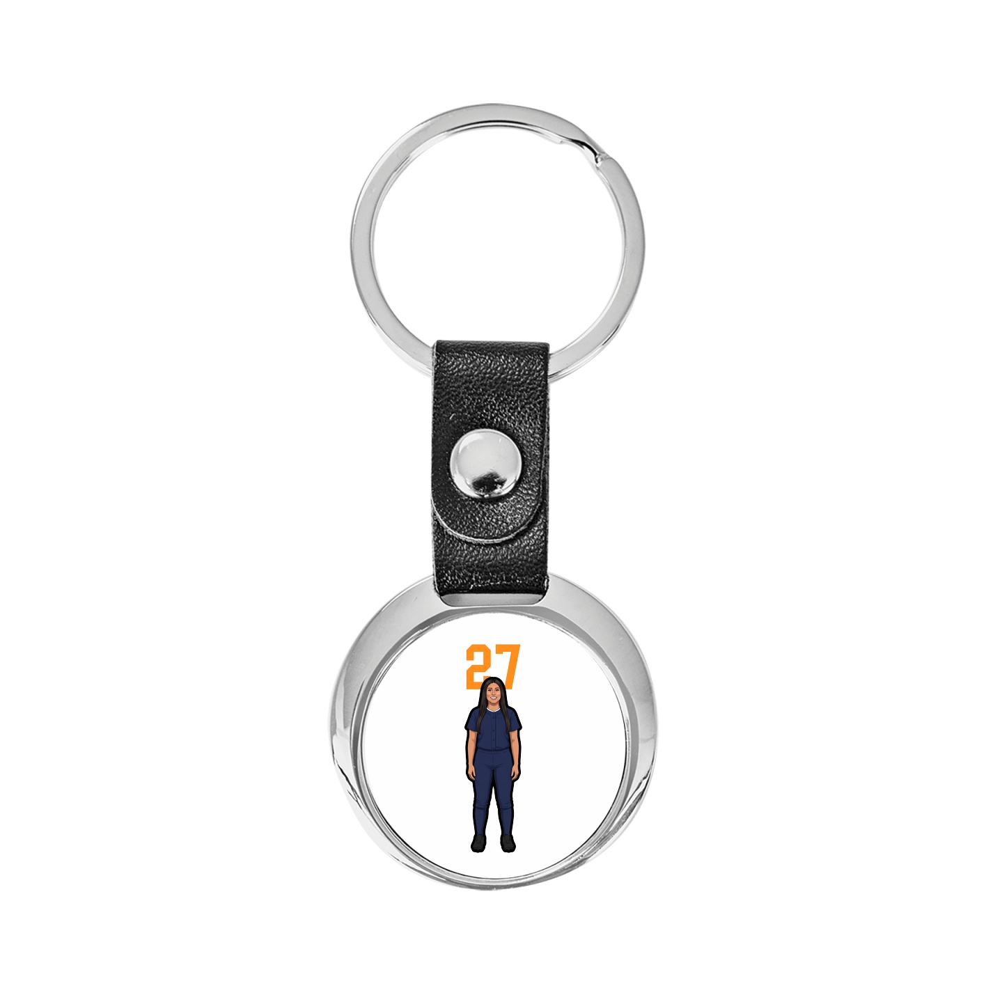 Key Chain — Number Top in Classic