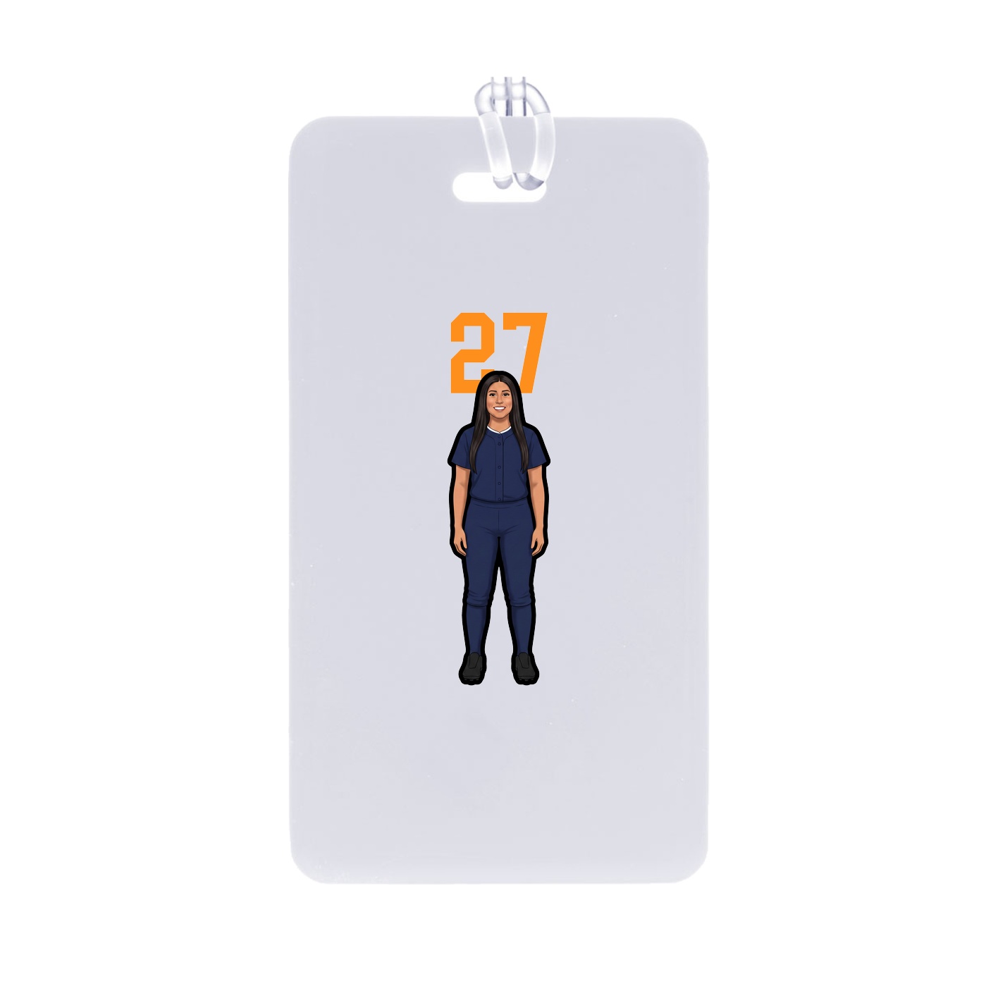 Bag Tag — Number Top in Classic