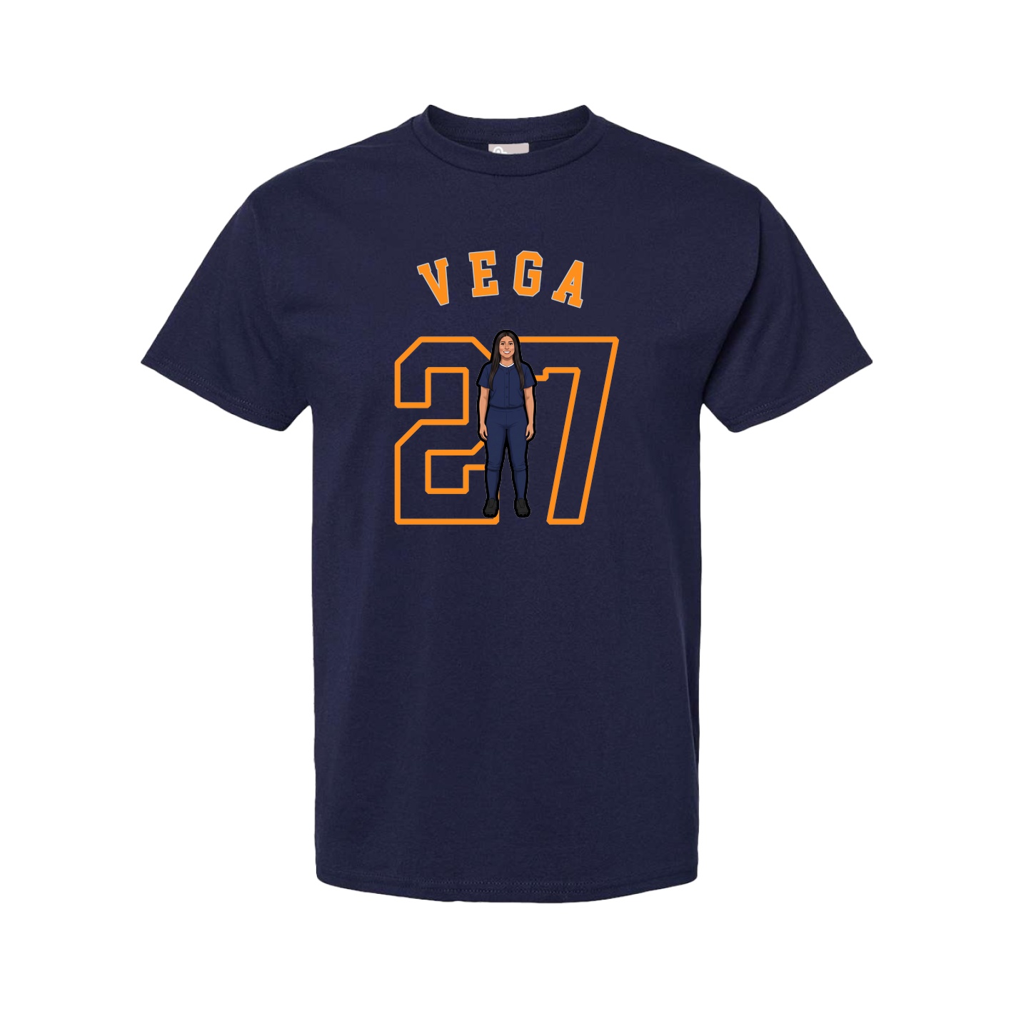 Tee — Shirsey Arch in Navy