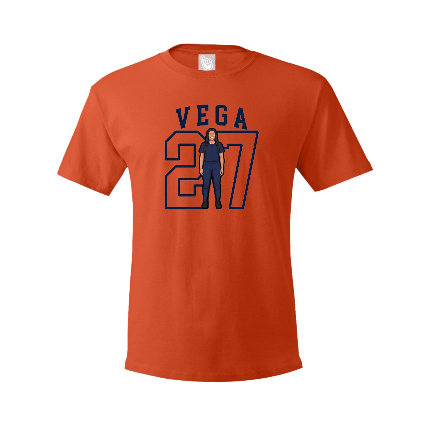 Youth Tee — Shirsey in Orange