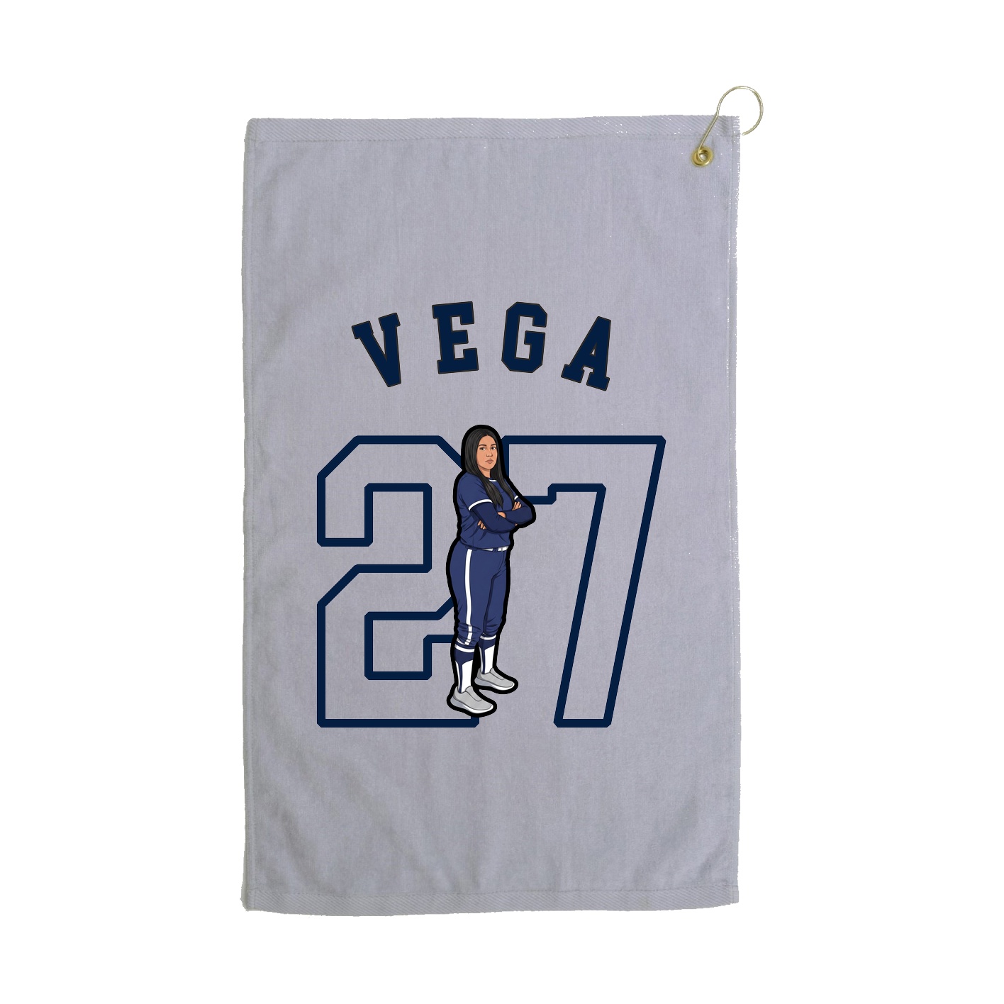 Terry Velour Golf Towel