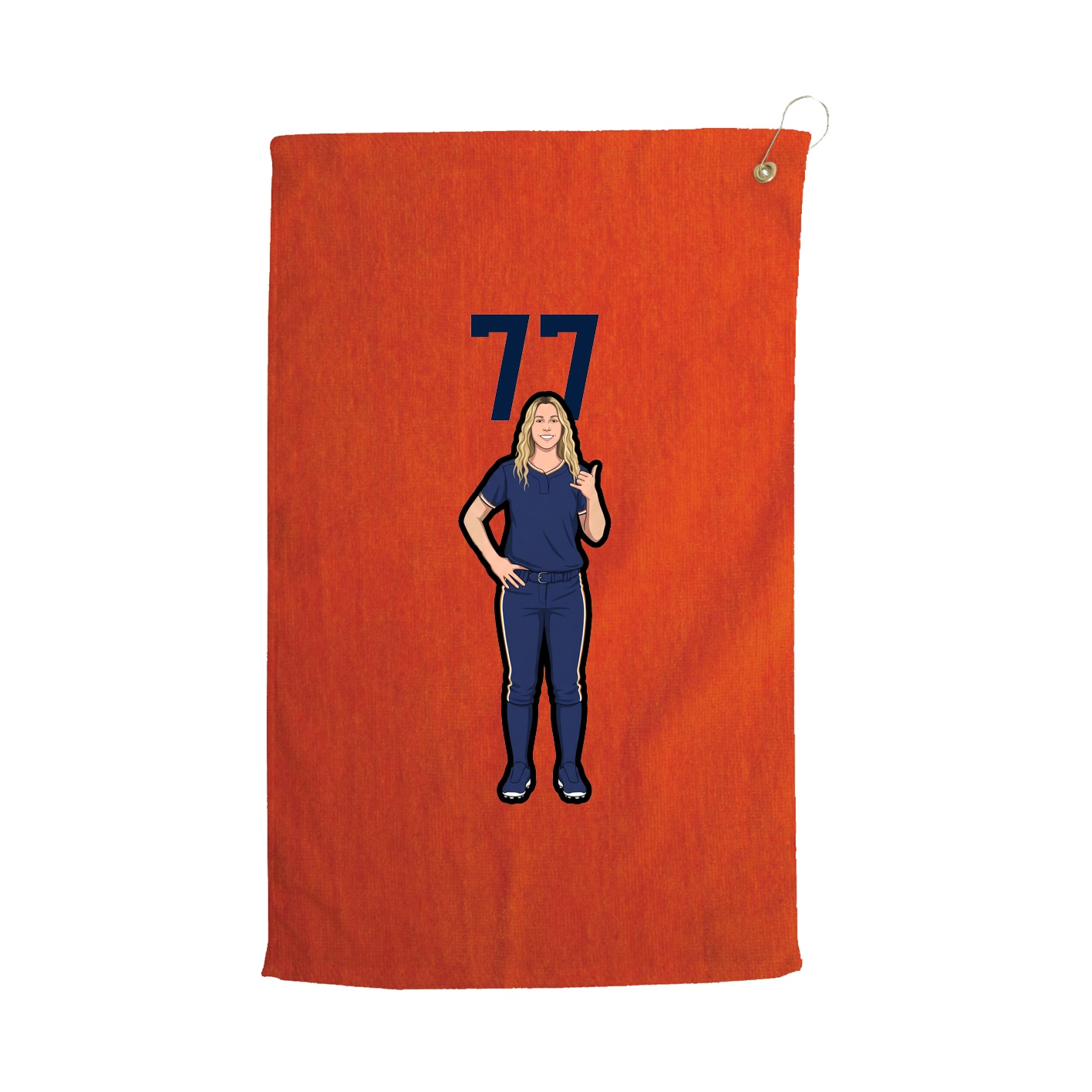 Terry Velour Golf Towel