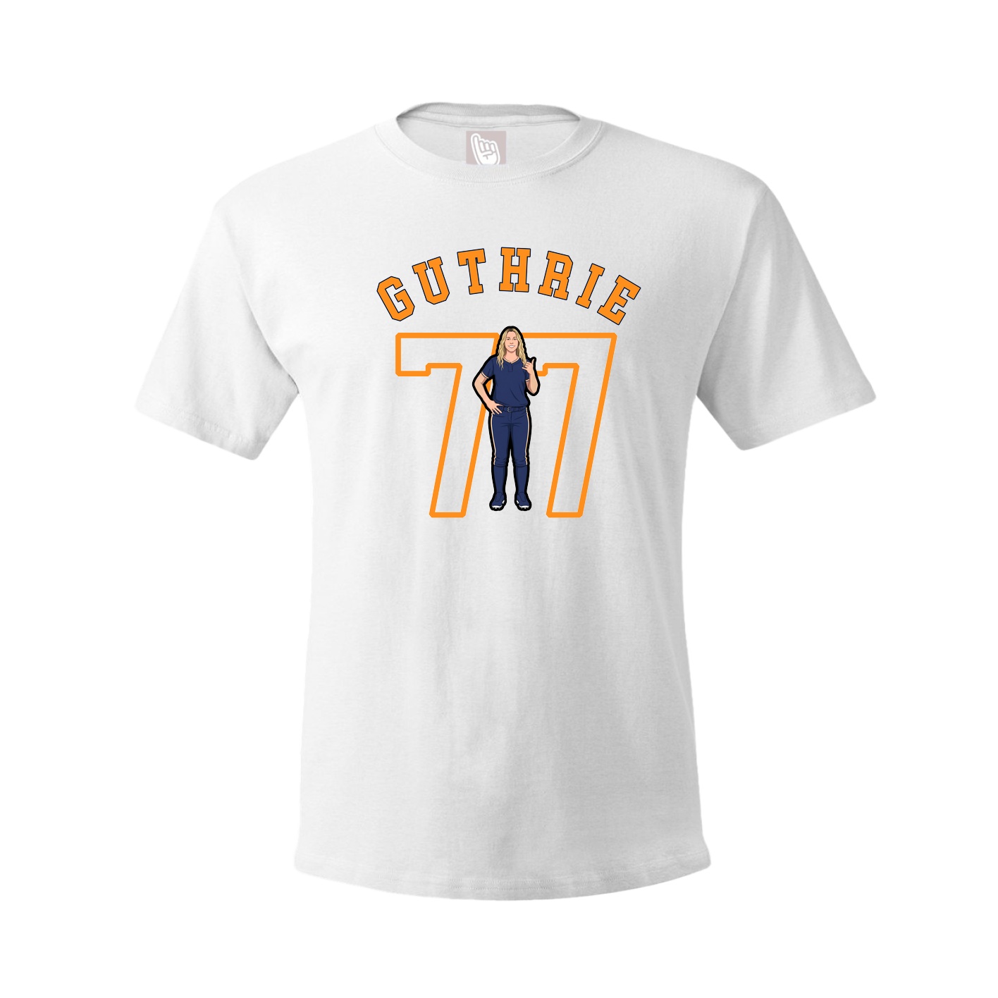 Tee — Shirsey Arch in White