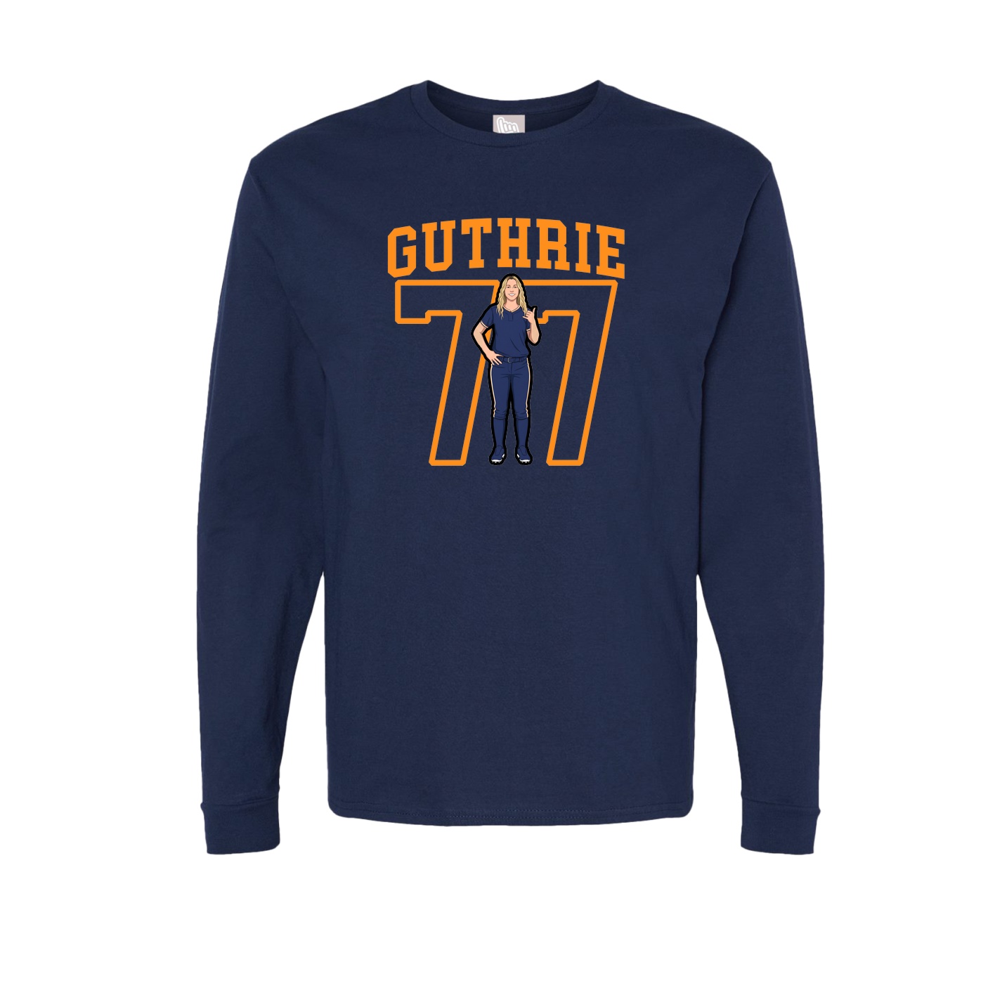 Long Sleeve Tee — Shirsey in Navy