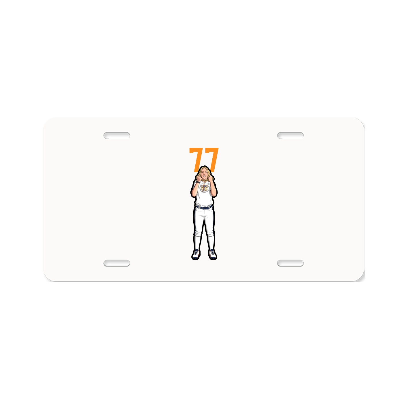 Aluminum License Plate