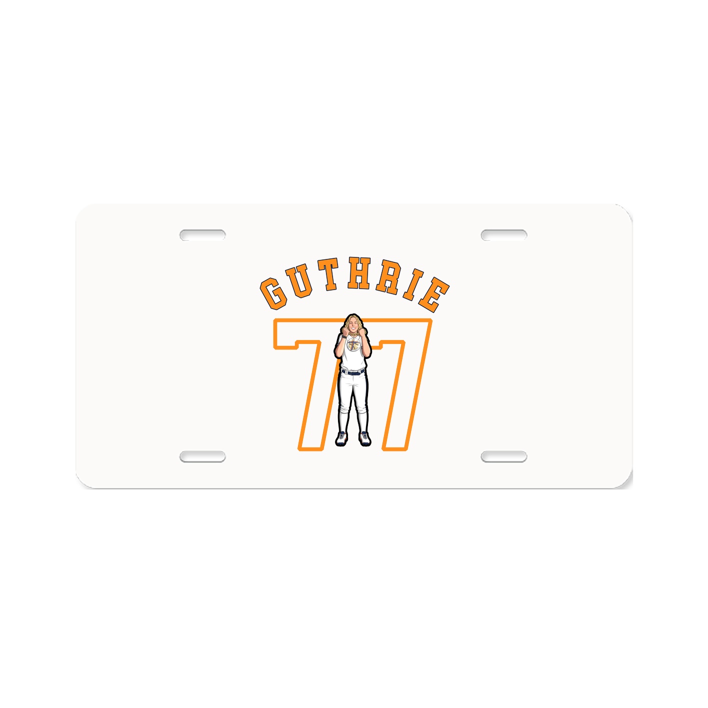 Aluminum License Plate