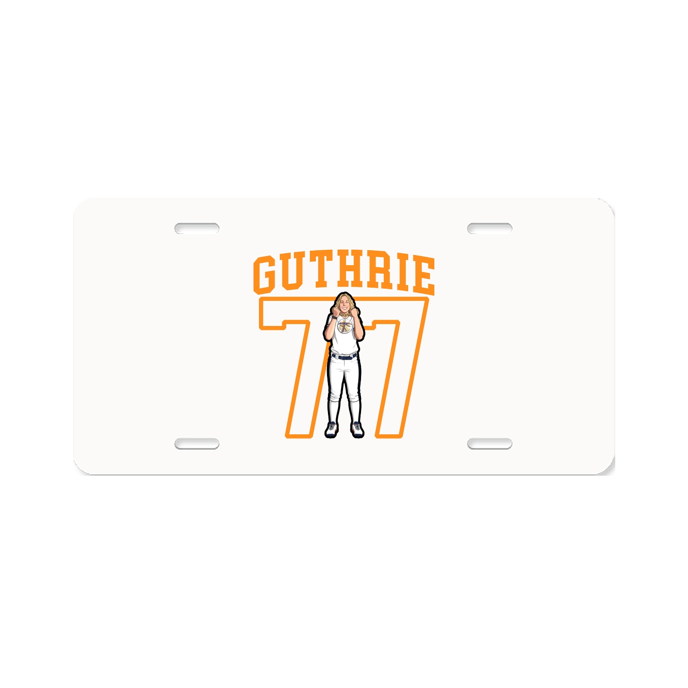 Aluminum License Plate